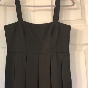 Banana Republic black box pleat dress, 2, NWT, side zip closure